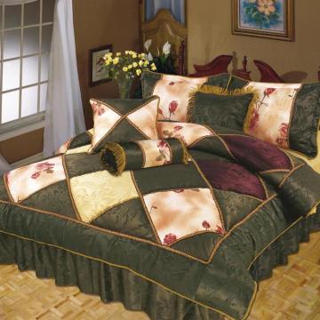 Patchwork Jacquard Comforter Sets